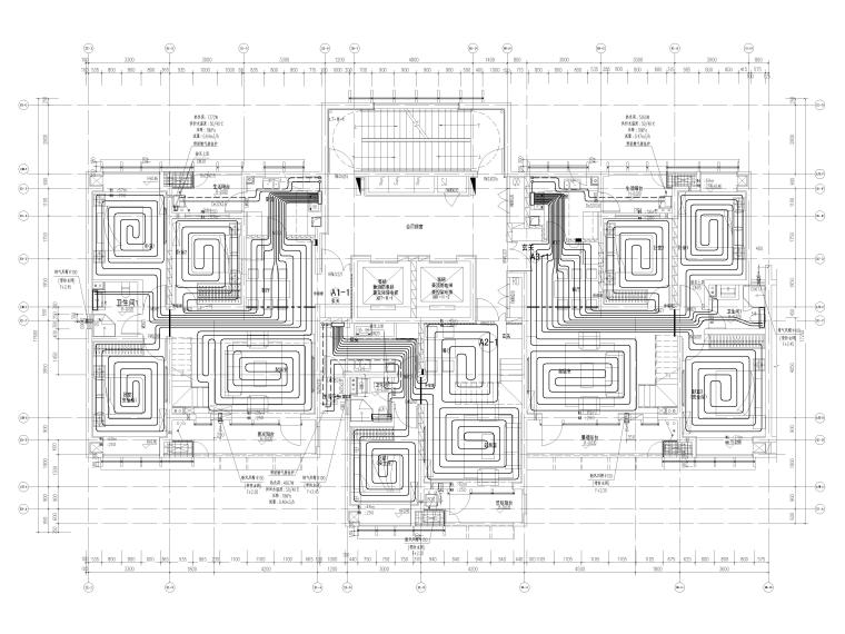 41层高层住宅及配套公建暖通施工图