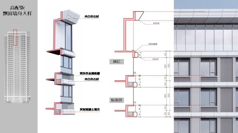 住宅现代风格雅致意型立面研发标准化