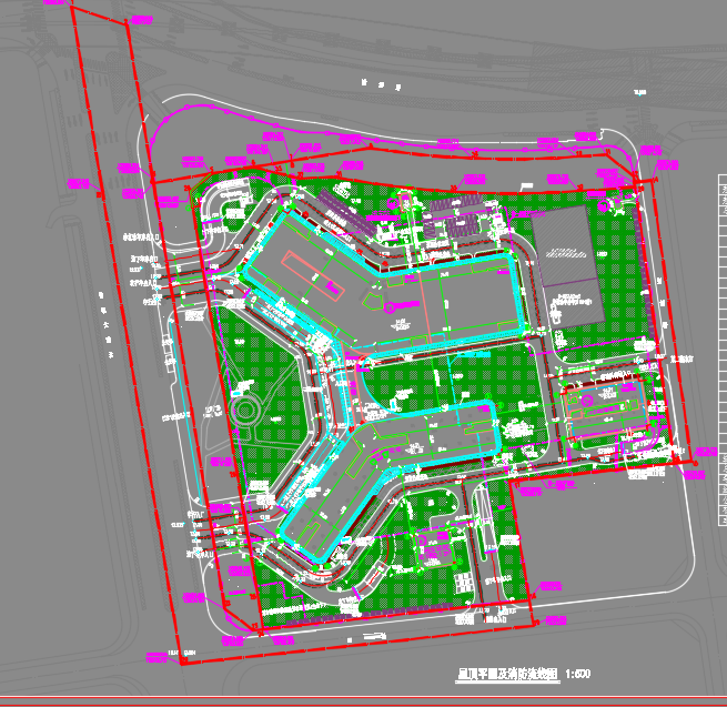 广州大型综合医院设计CAD