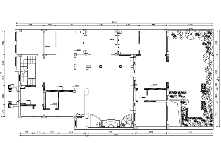 [浙江]现代轻奢二层别墅CAD施工图+实景照片