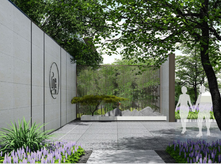 现代花园式高档住宅景观方案深化设计