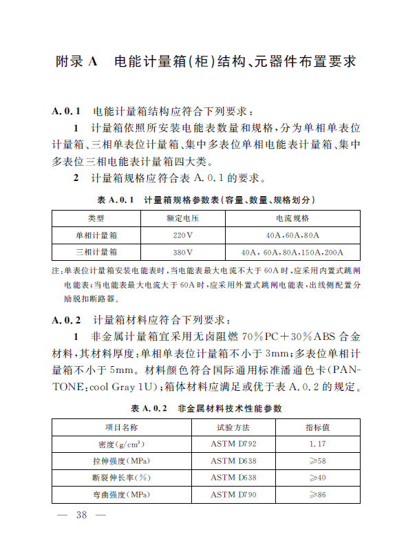 上海住宅建筑电能计量技术规范
