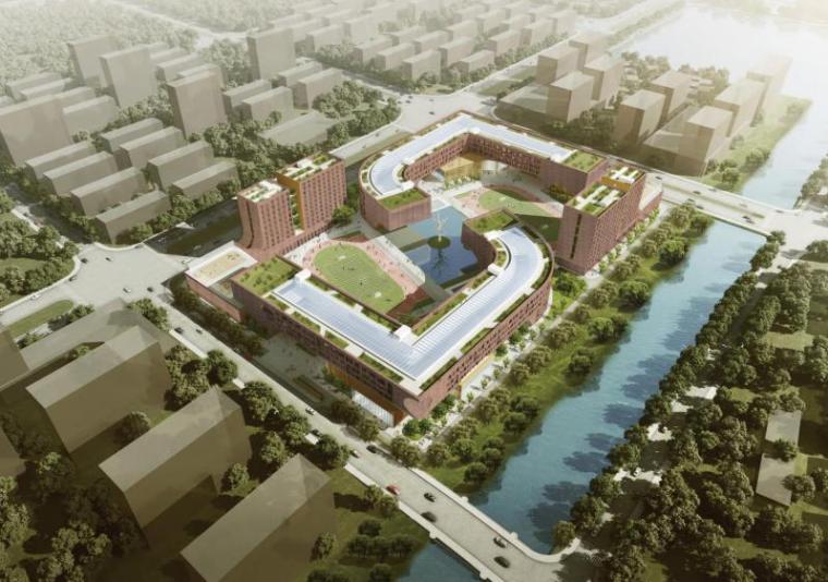 [上海]红砖双语学校建筑设计规划文本