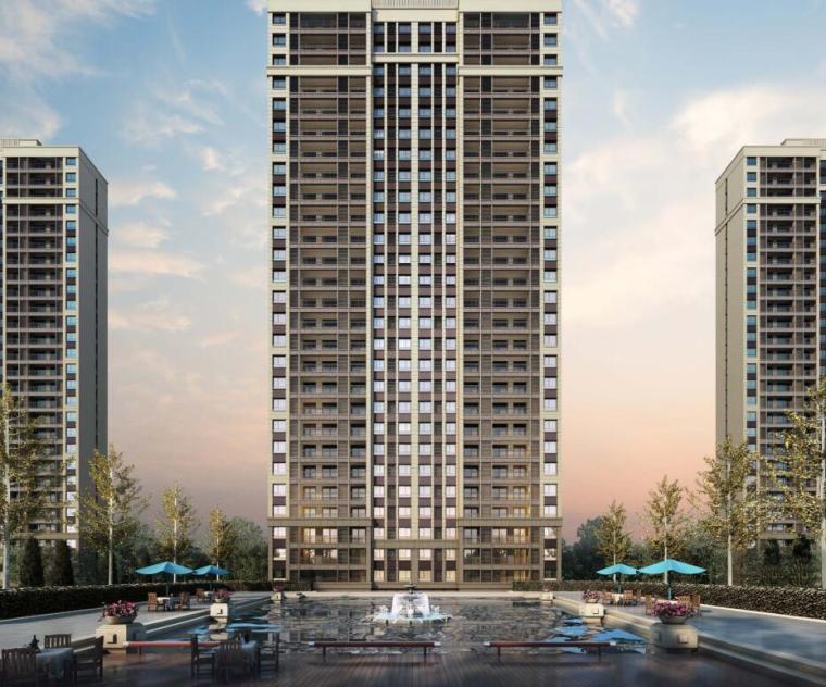 [湖北]现代风格高层住宅建筑方案2020
