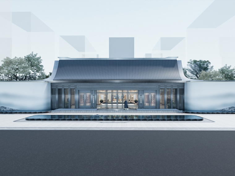五象禅鸣+疏朗素雅住宅示范区景观方案设计