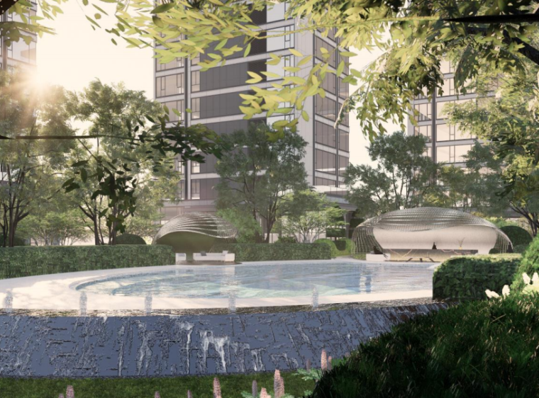东方典雅+高端大气住宅项目景观方案设计