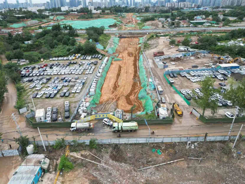 锦江区生物智慧科技产业园及配套基础设施建设项目（市政道路一期）施工现场_副本.jpg