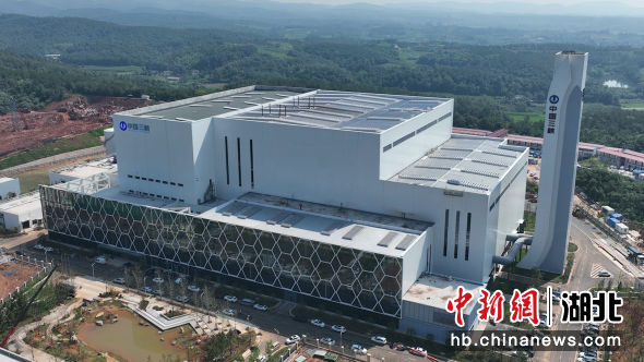 宜昌市生活垃圾发电特许经营项目实景。 陈臣 摄