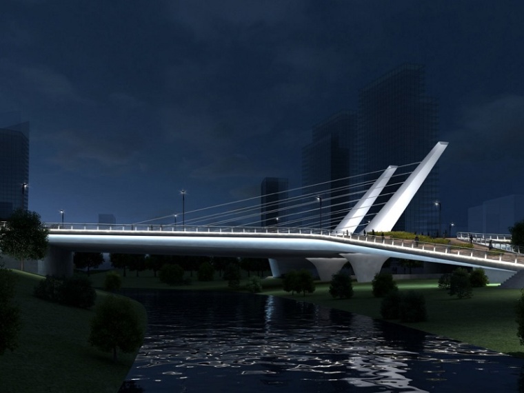城市公园7座景观桥设计方案61页PDF