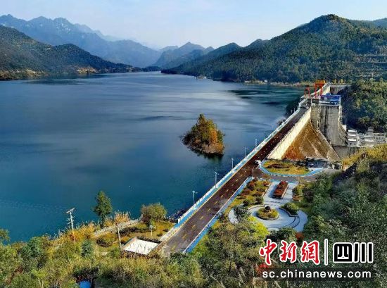 　　图为武都水库。四川省水利厅供图